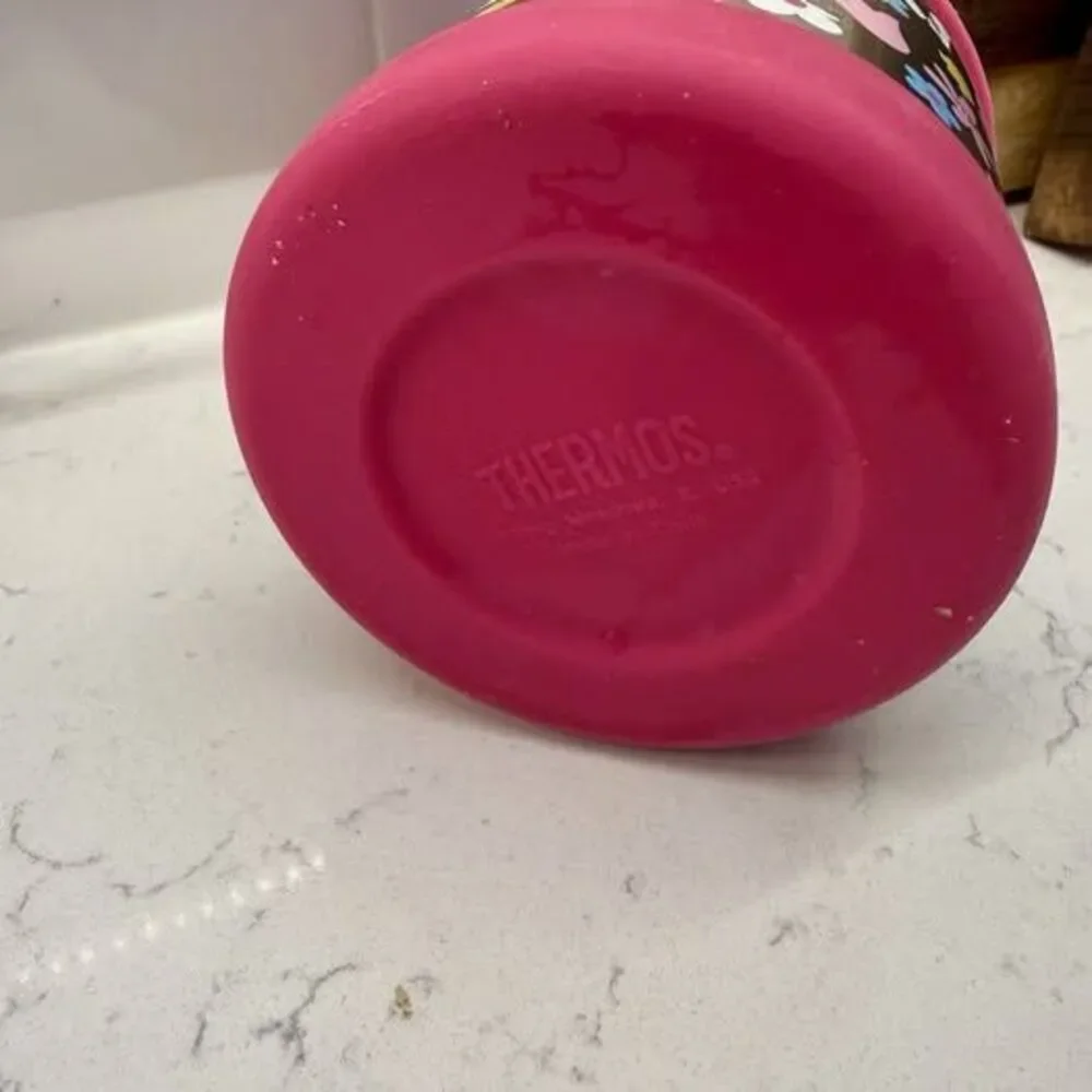 Hello Kitty 10oz Stainless Steel Thermos Funtainer Insulated Container Pink